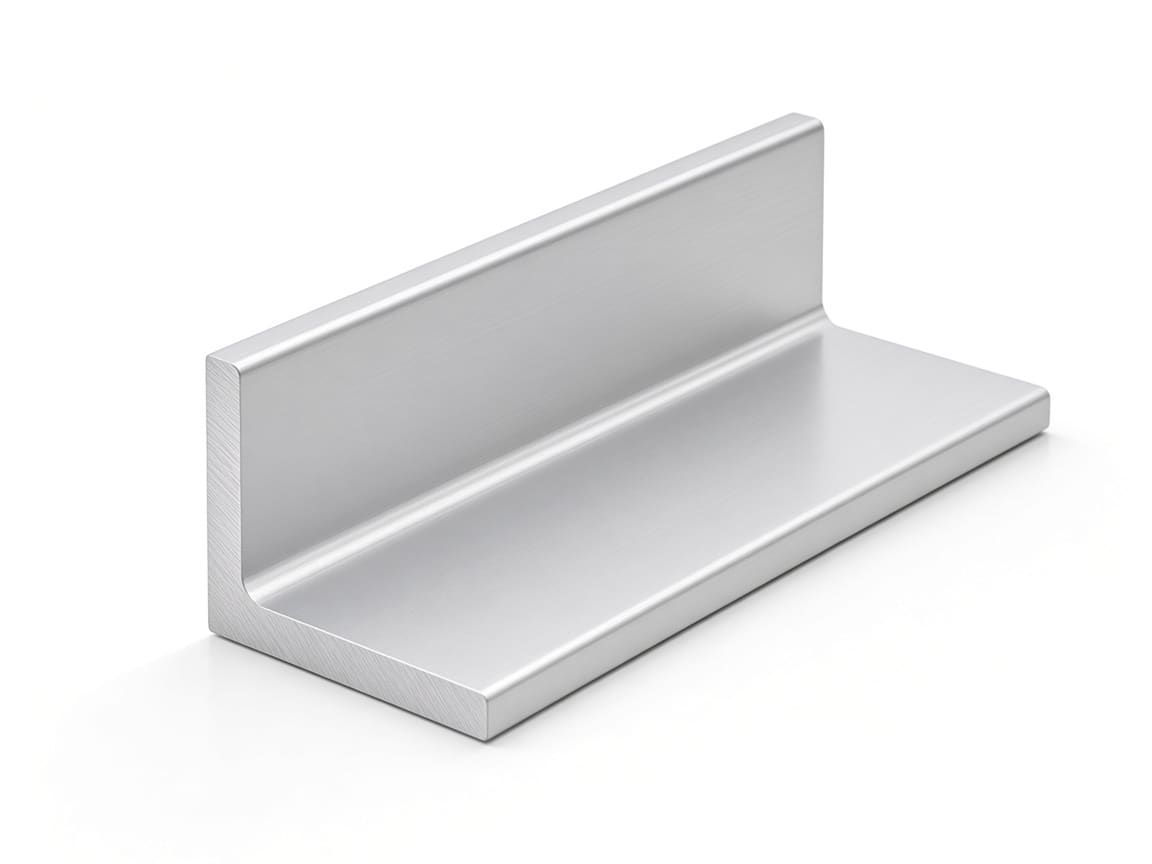 30 × 30 × 3 mm equal aluminum angle, clear anodized — CharMax CM-AN-3030-3