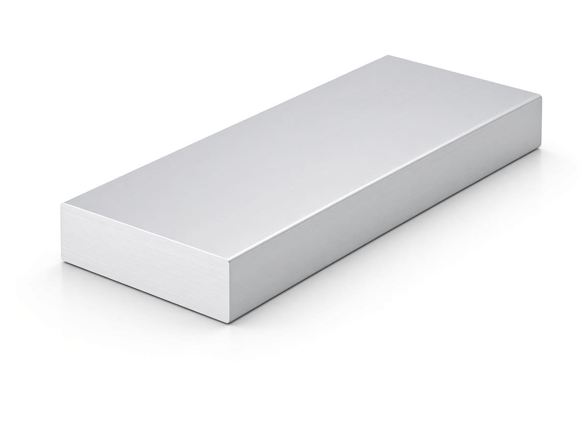 Aluminum flat bar 60 × 12 mm