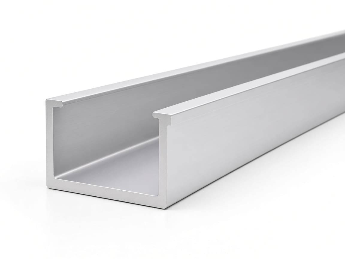 17 × 8 mm surface-mounted aluminum LED profile, clear anodized — CharMax CM-LED-178